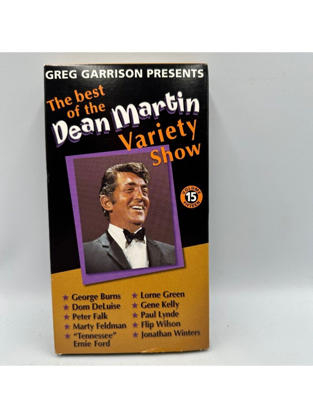 The Best Of The Dean Martin Variety Show Volume 15 VHS 2004 Greg Garrison